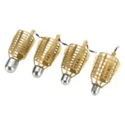 Fishing Baits Feeder Lures Holder Fishing Cage Basket Baits Cage with Iron Head