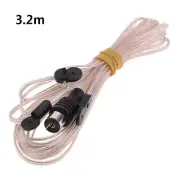 Top 75Ohm FM Radio Antenna Dipole Indoor Home Radio Receiver Antenna Aerial 1Pcs