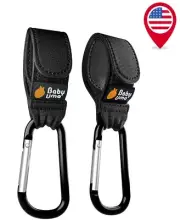 Baby Uma Convenient Clips, Stroller Hooks 4 pieces Easy Surfing, Aluminium
