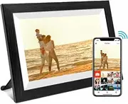 LuvLink Digital Photo Frame! Black Smart Frameo WiFi Connected Photo Frame - 10 inch, 1280x800, 16 GB. Send Photos to Your Loved Ones from Anywhere!
