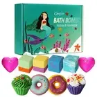 10 Bath Bombs for Kids, Bath Bomb Gift Set, Girls Bubble Bath Natural Bathbom...
