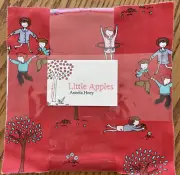 Aneela Hoey Little Apples 2008 Layer Cake Moda 42 Fabric squares 10" RARE Quilt