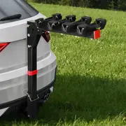 Giantz 4 Bicycle Bike Carrier Rack Car 2" Hitch Mount Foldable Black
