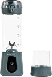 Pro+ Portable Blender (New 2025 Model, 17.5oz, Gray) – Upgraded 120W Motor, USB-C Rechargeable, Cordless Personal Blender for Smoothies & Shakes – BPA-Free, Self-Cleaning, Travel-Friendly