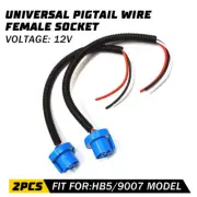 Extension Pigtail Wire Socket Female 9007 Headlight Harness Bulb Socket Connect (for: Suzuki)