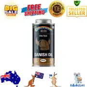 Organoil Tung Oil Olde Style Danish Oil Clear 500ml for Internal Furniture NEW