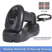 Symbol Motorola LS4278-SR20007WR Wireless Bluetooth 1D Barcode Scanner w Cradle