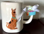 Scooby-Doo x Rae Dunn 2025 RUH ROH!! & Scooby-Doo 18 oz Double Sided Mug NWT