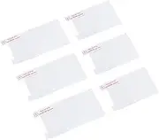 Game Console Screen Protector, 3 Set 3DS Tempered Glass Top Screen Protector for 3DS Console Handheld System, Anti Scratch, Long Lasting Guard
