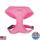 Puppia Dotty Dog Harness Over-The-Head No Pull No Choke Walking Training Adju