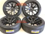 20" 20 INCH DODGE & CHRYSL SRT HELLCAT STYLE WHEELS TIRES TPMS SATIN BLACK RIMS