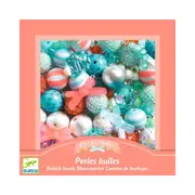 Djeco Silver Bubble Beads 15x15cm Jewelry Making Craft Kit Kids/Children 4y+