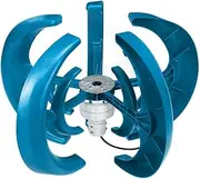 ESYSMSTaz 1000W Wind Generator,Vertical Axis Wind Turbines Generator12V 24V 48V,5 Blades Motor Kit Windmill Energy Charge Turbines for Home CampingLantern type