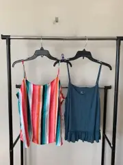 NWT! Lot of 2 INC International Concept Sz XL Camisole Cami Top Bundle Stripes