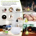 LED Aroma Diffuser Air Humidifier Therapeutic Aromatherapy Essential Oils Set