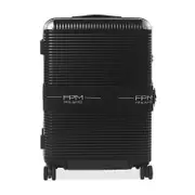 Fpm Milano Bank Zip Deluxe Checked Suitcase