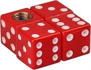 Stem Caps Personality Dices Tire Caps, Proof Stem Covers