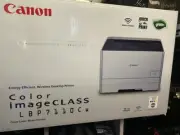 New! Canon imageCLASS LBP7110Cw Color Laser Beam Wireless Printer, Unopened Box