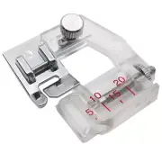 1PCS 5mm-20mm Snap-on Adjustable Bias Binder Foot FIT Most home sewing machines