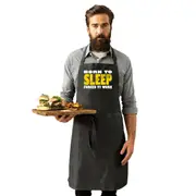 Born To Sleep - Funny Novelty Kitchen Adult Apron