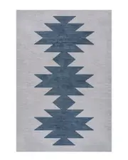 JONATHAN Y Chayton Minimalist Geometric Machine-Washable Chenille Area Rug