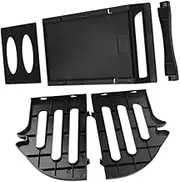 NUOBESTY Desktop Label Holder Plastic Label Roll Holder Professional Thermal Labels Rack Printer Accessory
