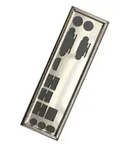 IO I/O Shield For Gigabyte B365M D2V & B450M-GAMING Motherboard Backplates OEM