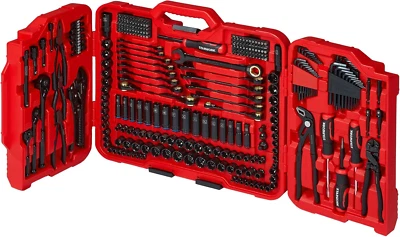 TRUE MECHANIC 312-Piece Mechanics Tool Set and Socket Set Professional Sae/Metri