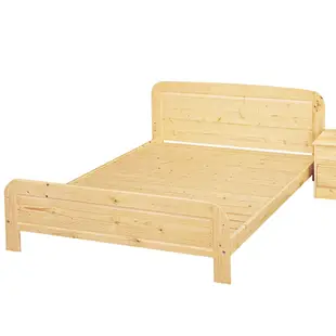 [特價]顛覆設計 經典松木實木床架(實木床板)-雙人5尺