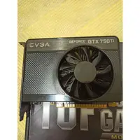 在飛比找蝦皮購物優惠-艾維克 EVGA Geforce GTX750ti 1G 顯