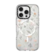 iPhone 16 Pro Clear Case MagSafe Compatible delicate florals