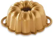 Nordic Ware USA Little Bundts Anniversary Cast Aluminium Bundt Pan, Gold, 23....
