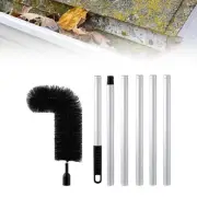 Gutter Cleaning Tool Telescopic Extendable Pole Kitchen Gutter Brush Cleaner