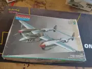 Monogram 1/48 P-38J Lightning Plastic airplane Kit 5479