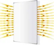 600W Infrared Panel Heater Slimline Home Heater Wall Mount SAA Approved