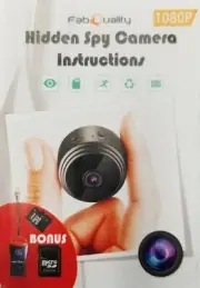Mini Spy Camera Wireless Hidden Home WiFi Security Cameras with App 1080P, Inc 3