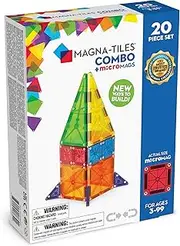 MAGNA-TILES - Combo + microMAGS - 20 Piece Set