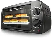 12L Mechanical Electric Oven Unified Temperature Control of Upper and Lower Pipes 800W Multi Cooking Function Grill and Bake