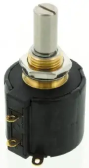 Bourns 3549-Series PRECISION ROTARY POTENTIOMETER 20.6x6.35mm Shaft 10kΩ 2W ±10%