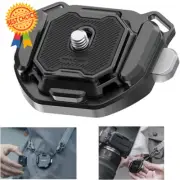 F38 Quick Release Backpack Clip Mount with Plate for Camera Shoulder Strap