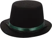 Puppy Formal Hat Dog Formal Hat Dog Top Hat Puppy Caps Birthday Halloween Party Costumes Accessories for Dogs Cats Green Pet Formal Hat