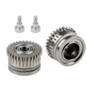 3X(Dual Gear Filament Drive Gear for K1/K1C/Ender3 V3 EXtruder Gear5972