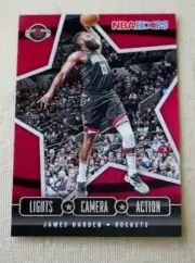2020-2021 Panini NBA Hoops - James Harden #21 - Lights Camera Action Insert