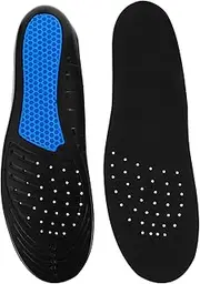 BEBEMOKO Sport Shoe Insole for Plantar Arch Support Height Increase Insoles Breathable Footbed