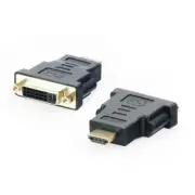 2x HDMI Male to DVI-I (Dual Link) Female Adapter