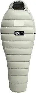 Ultralight Goose Down Mummy Sleeping Bag - 90% Down Fill, 860FP, Ideal for Winter Camping & Hiking(B 274g L 203x85cm)