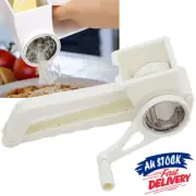 Stainless Steel Rotary Cheese Grater Zesters Tools Blade Graters Easy Cleaning