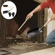 Fireplace Tools Shovel And Hearth Brush Set Hearth Tidy Dustpan Gloves