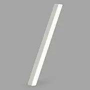 HASWARE Floating House Number Sign: 5 inch Modern Door Signage - Striking for Street Home Address Numerals (Slash, White)