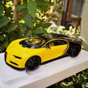 for AUTOART for Bugatti for Chiron Sport 2017 Car Yellow 1:18 Pre-built Model